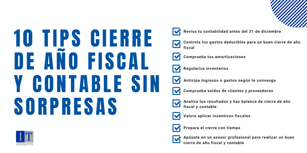 Tips cierre de año fiscal